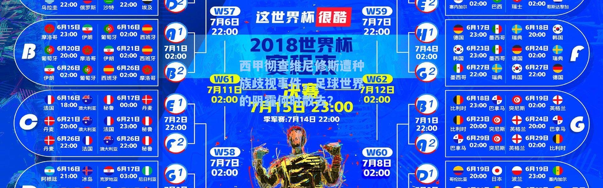 西甲彻查维尼修斯遭种族歧视事件，足球世界的阴霾何时散去？